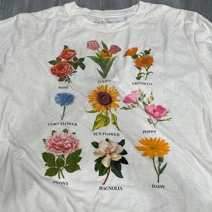 flower shirt from target.